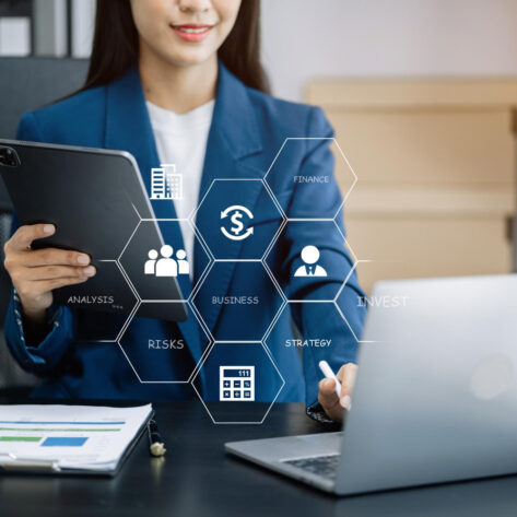 HR team discussing Third-Party Administrator benefits in office meeting